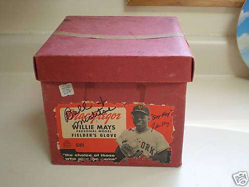 Willie Mays MacGregor G105 Box